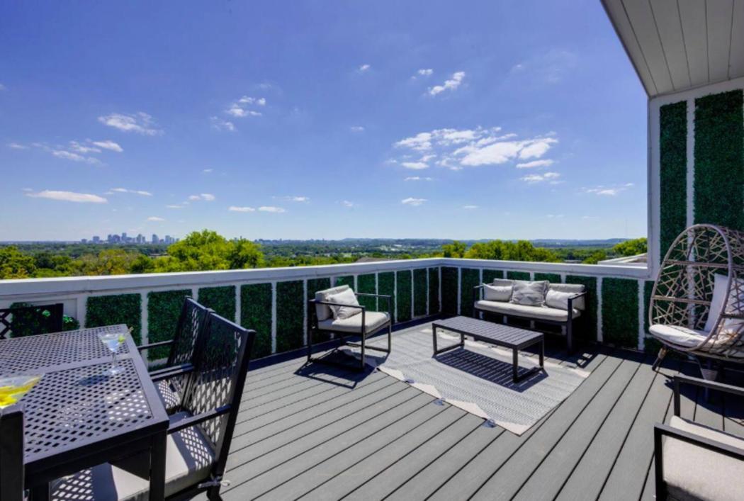 נאשוויל Luxury Four-Story Home, Rooftop Deck With Views, Pingpong! Sleeps 12! מראה חיצוני תמונה